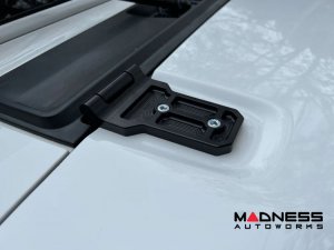 Jeep Gladiator JT Billet Hood Hinges - Aluminum - Raw